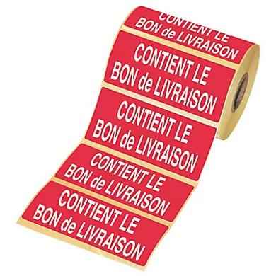 Etiquette signalisation
