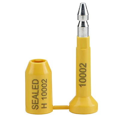 Scellé pour container Jaune