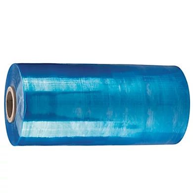 machine cast alimentaire bleu transp 17µ