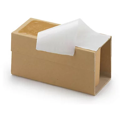 Pied adhésif carton - 580 x 90 x 100 mm