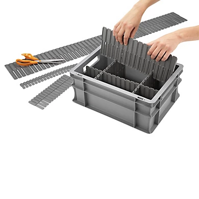 Séparateur sécable pour bac plastique