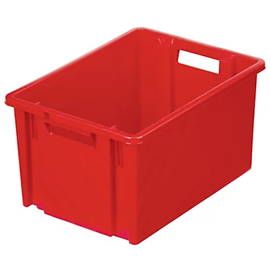 Bac plastique gerbable et emboîtable
