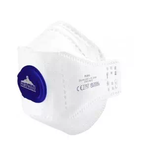 Boîte de 10 masques respiratoires FFP2 à soupape Portwest - P291 