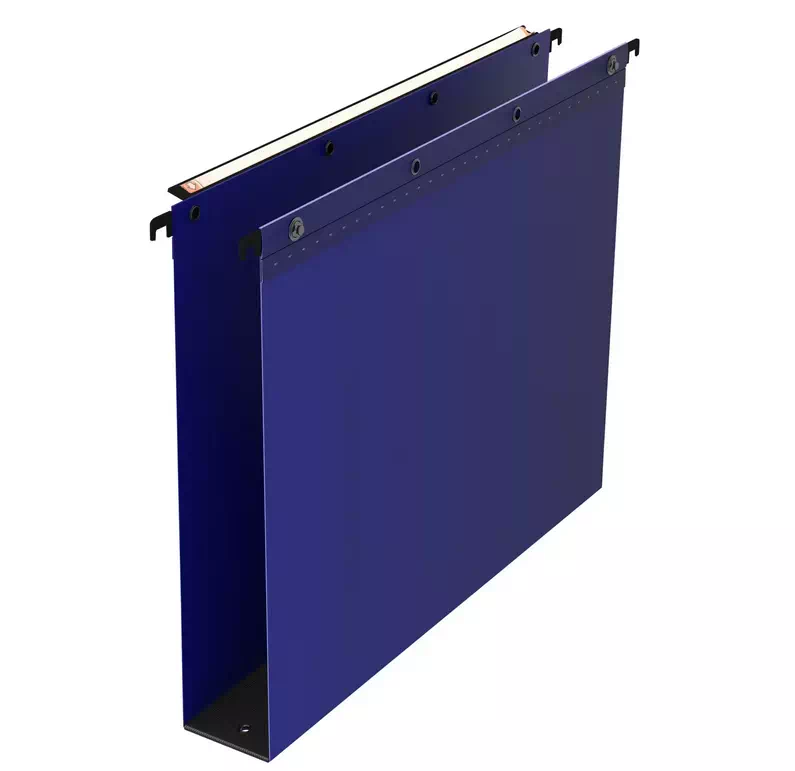 Dossier suspendu pour tiroirs polypropylène opaque Ultimate Elba fond 50 mm bleu