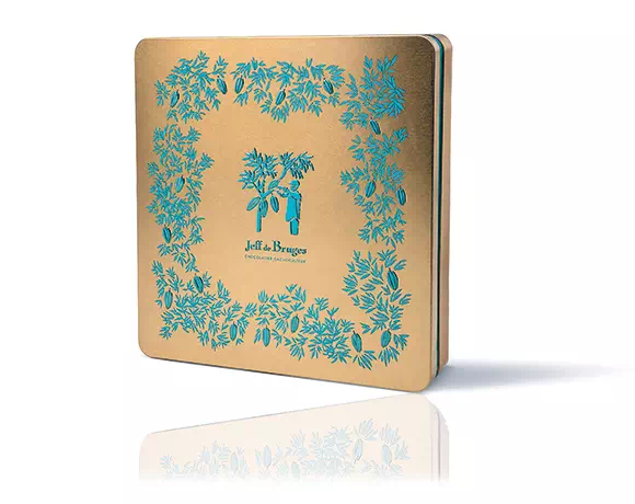 Le coffret en métal chocolats 360 g net