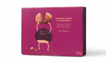 Les marrons glacés en morceaux 250g net