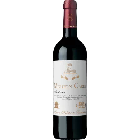 BORDEAUX rouge MOUTON-CADET HERITAGE 2023 - Etui cadeau