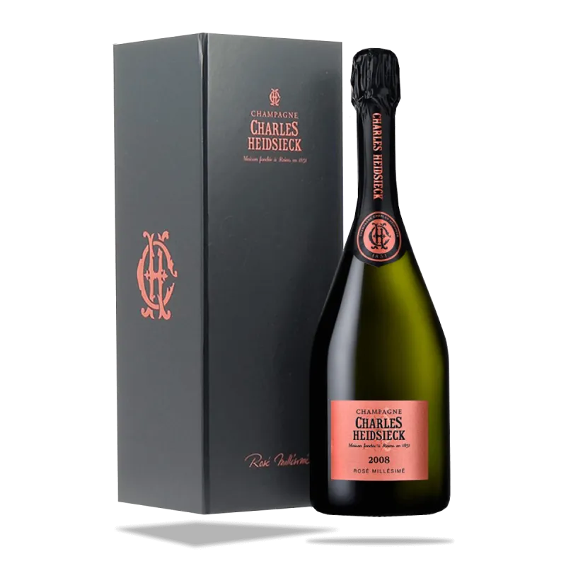CHARLES HEIDSIECK Rosé Millésimé 2008 - Etui