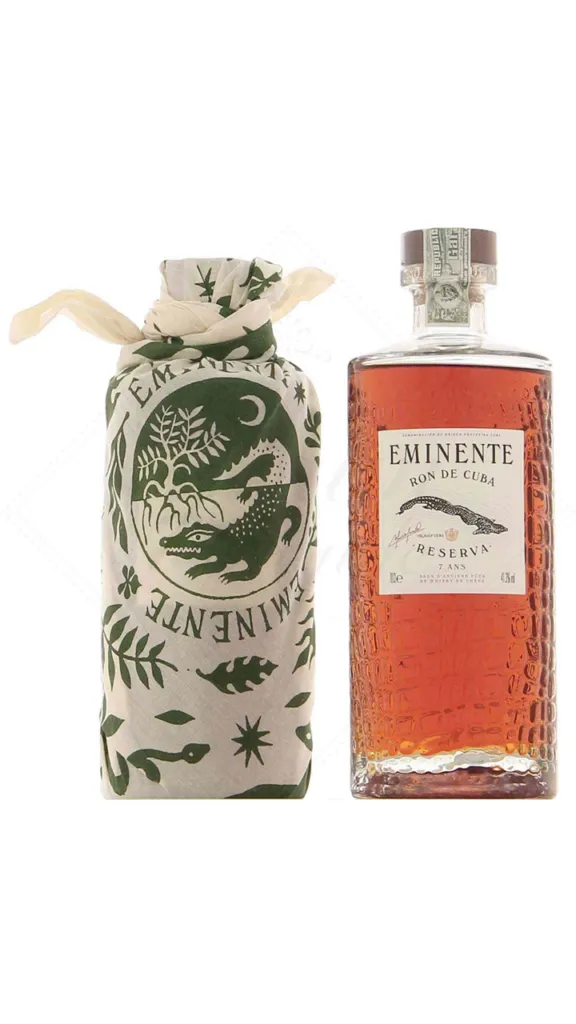 Vieux Rhum Eminente 7 ans 41,30° - Etui