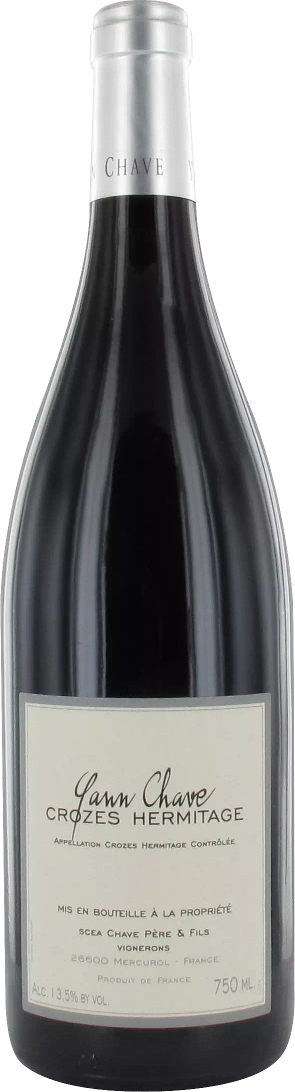 Hermitage rouge Domaine Yann Chave 2020/21 BIO