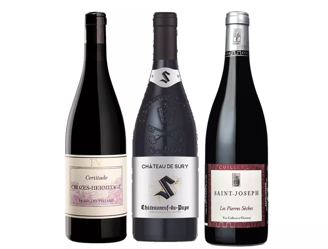 3 GRANDS Vins du RHONE