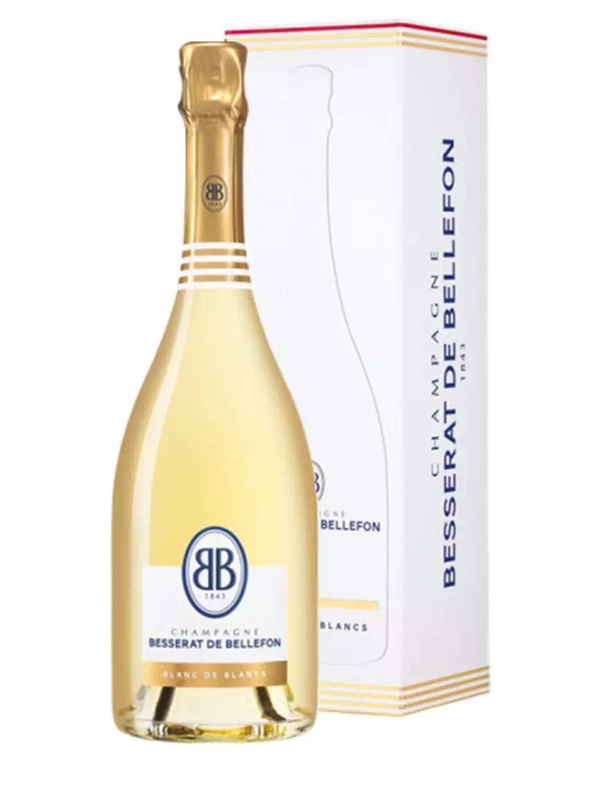 BESSERAT de BELLEFON Cuvée des Moines Blanc de Blancs Grand Cru, avec etui