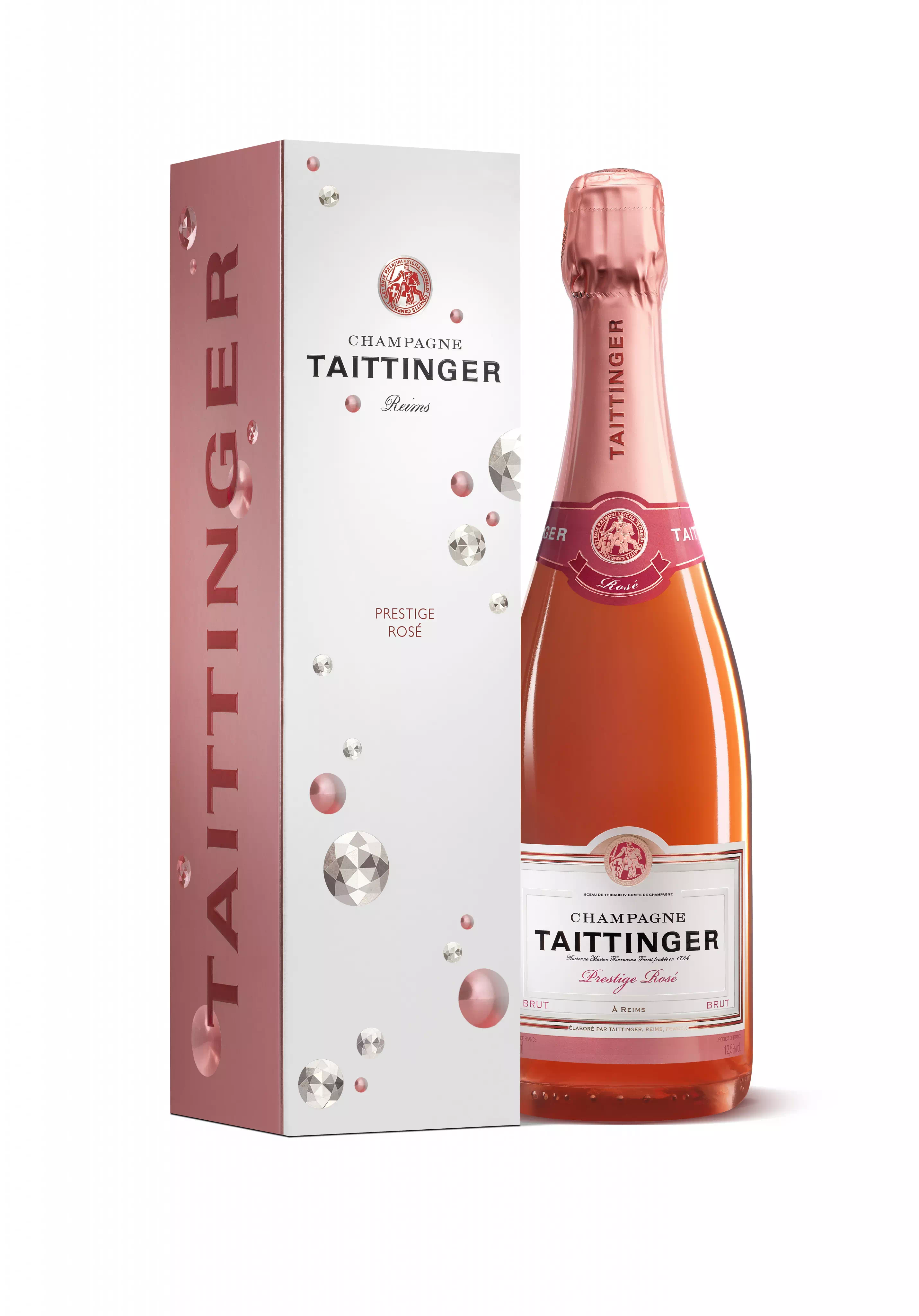 TAITTINGER Brut ROSE, en étui