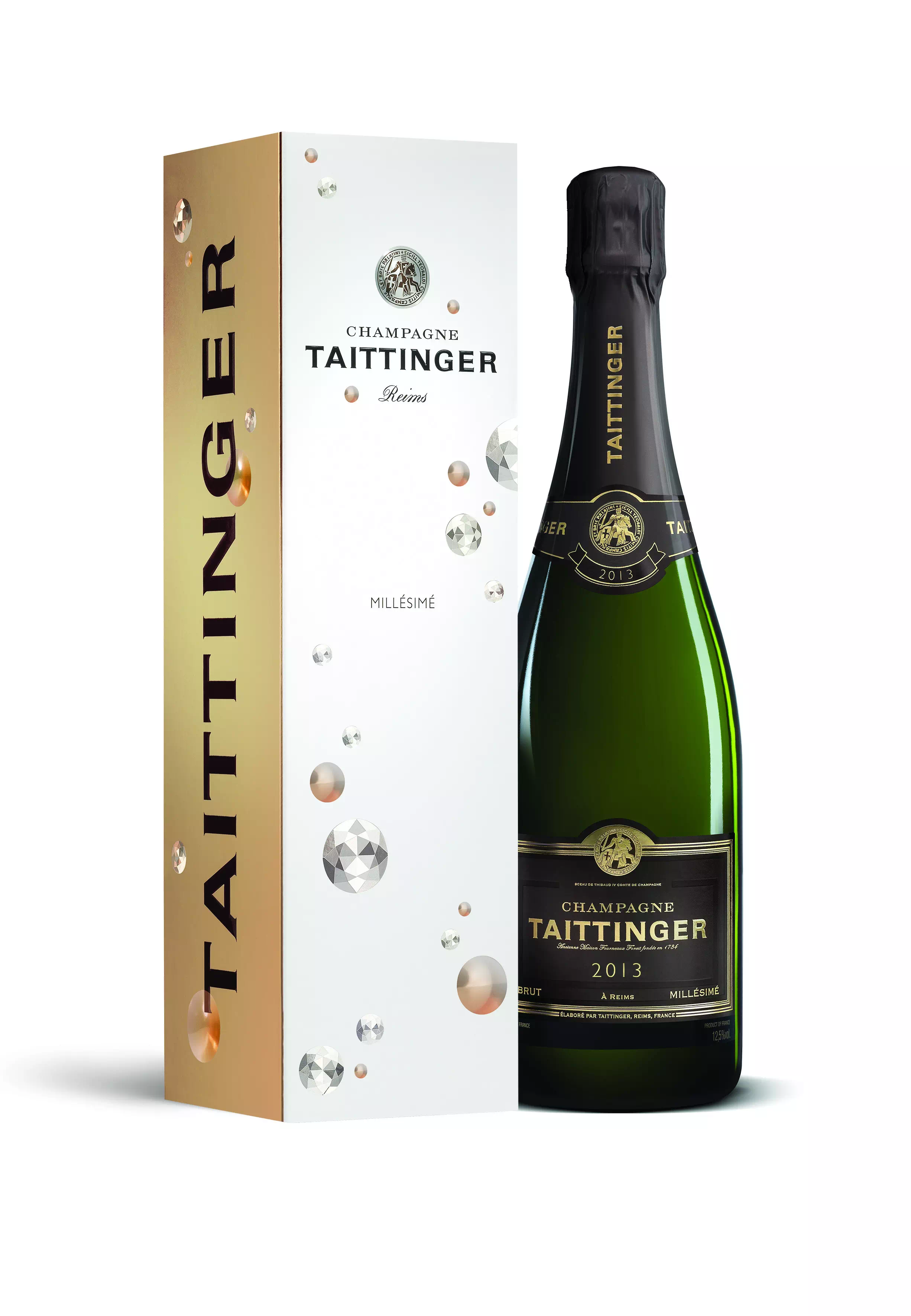 TAITTINGER Brut MILLESIME, en étui