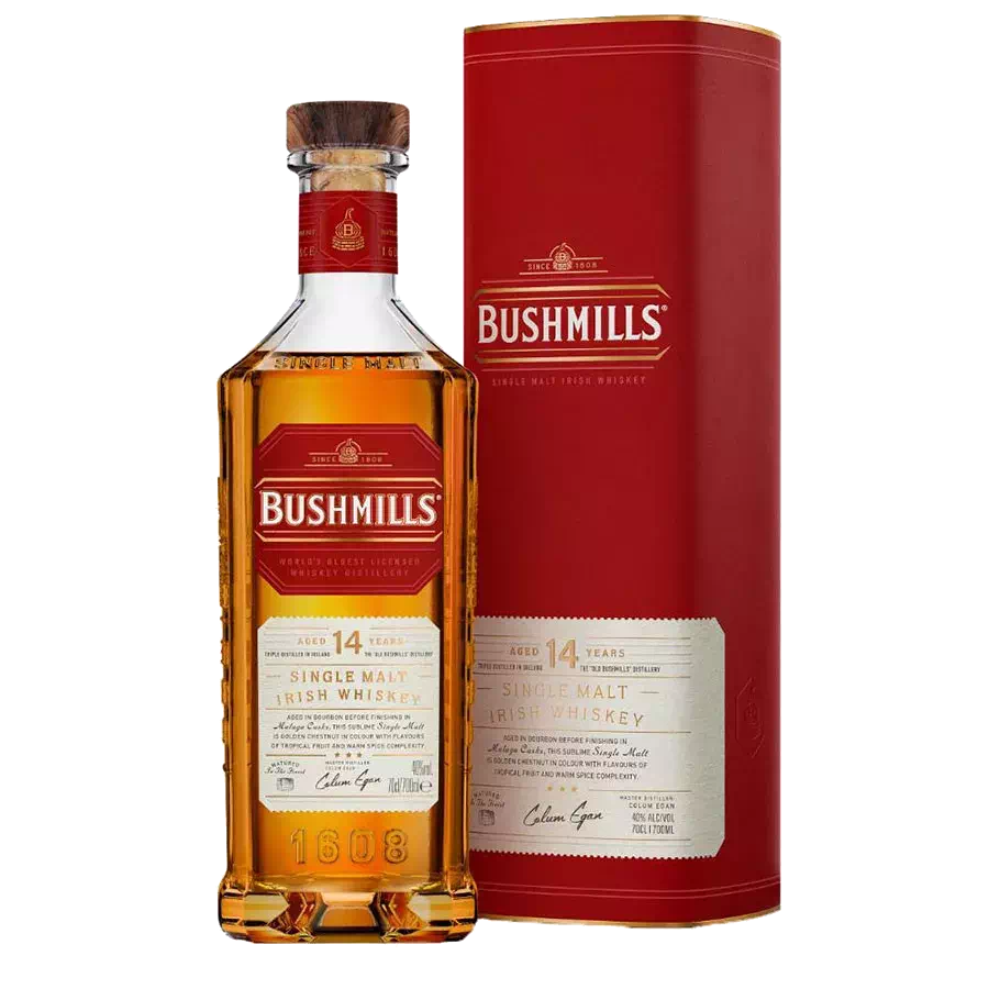 Irish Whisky Single Malt Bushmills 14 ans - Etui