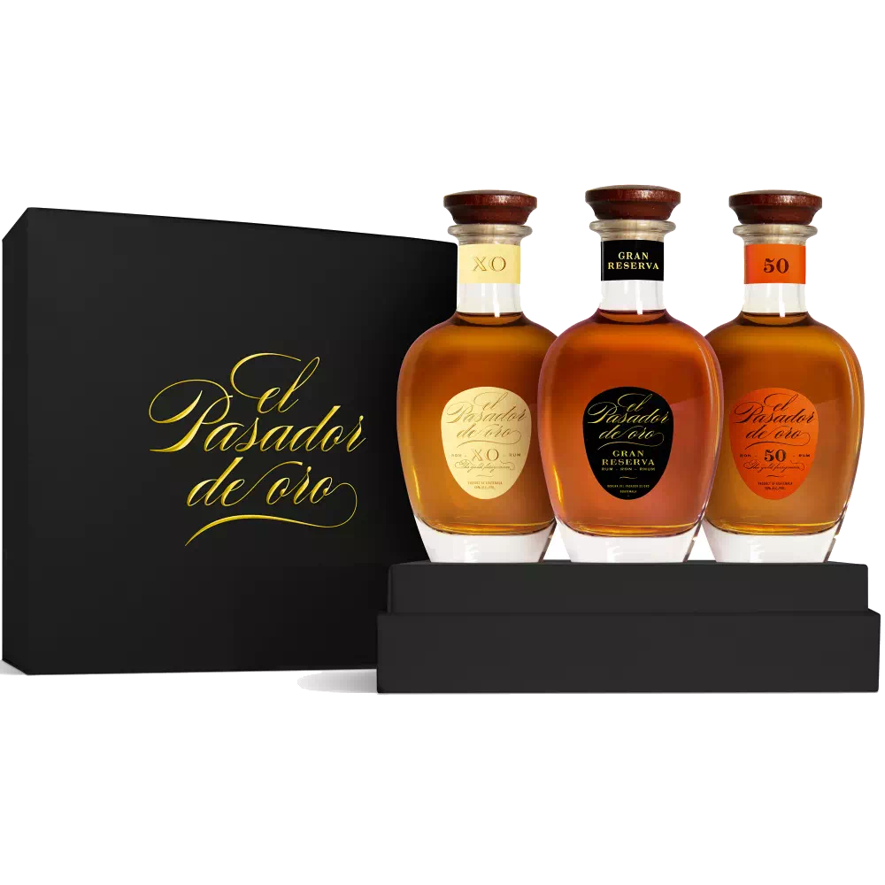 Coffret découverte El Pasador de Oro 3x20cl - Etui