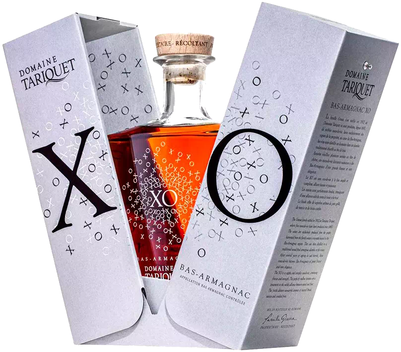 Bas Armagnac Tariquet XO Equilibre- Carafe - 40% 70cl - Etui