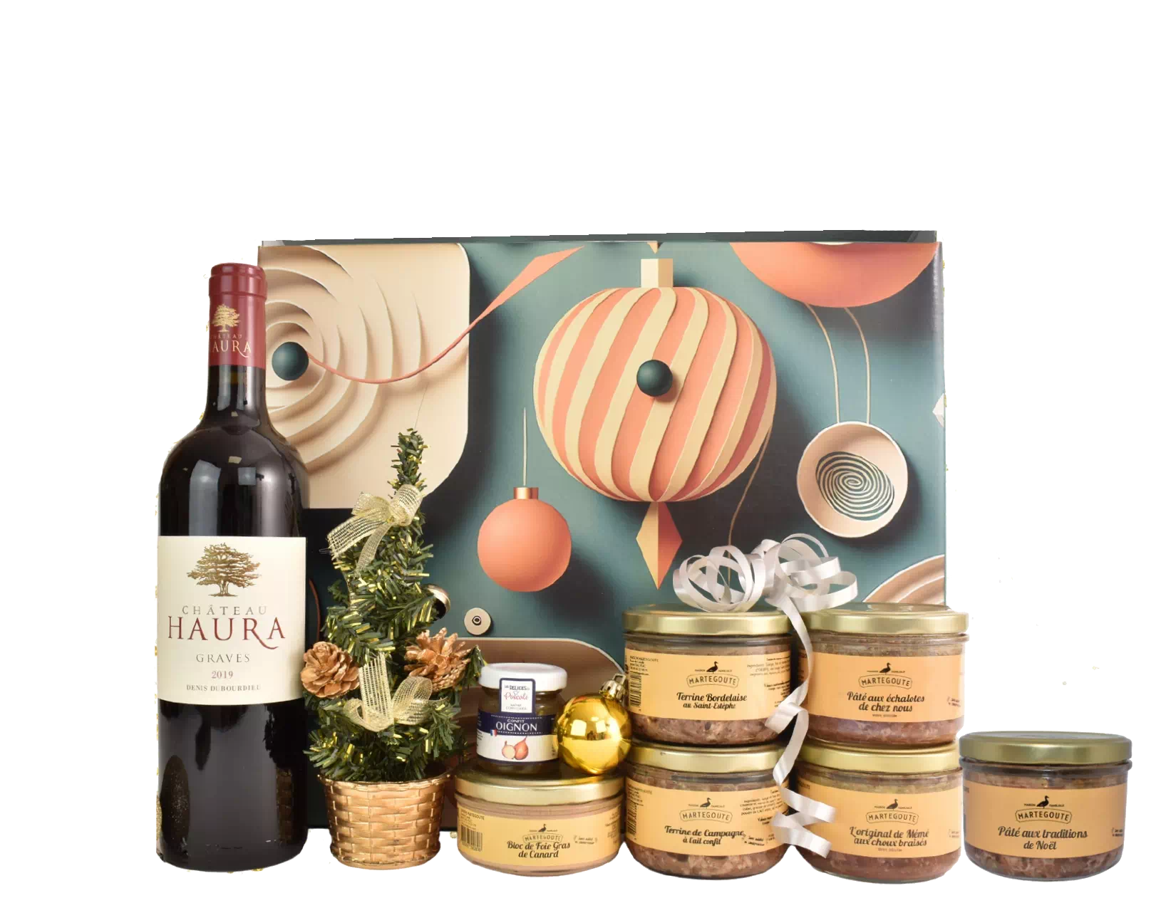 Panier Terroir avec alcool