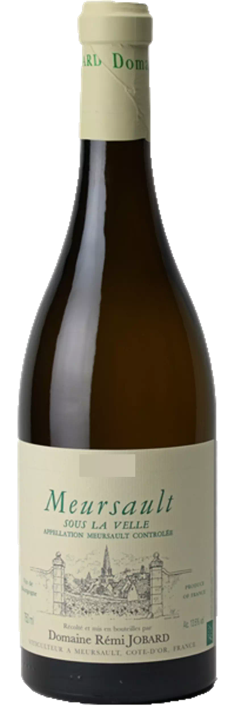 Meursault blanc Sous La Velle Domaine Remi Jobard 2021/22 BIO