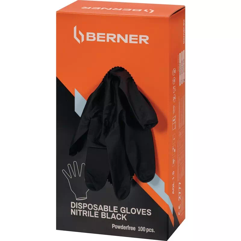 Gants Jet.nitrile Noir X100 Xl