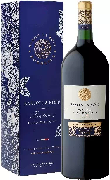 Bordeaux rouge Magnum Baron La Rose «Tradition» 2022 