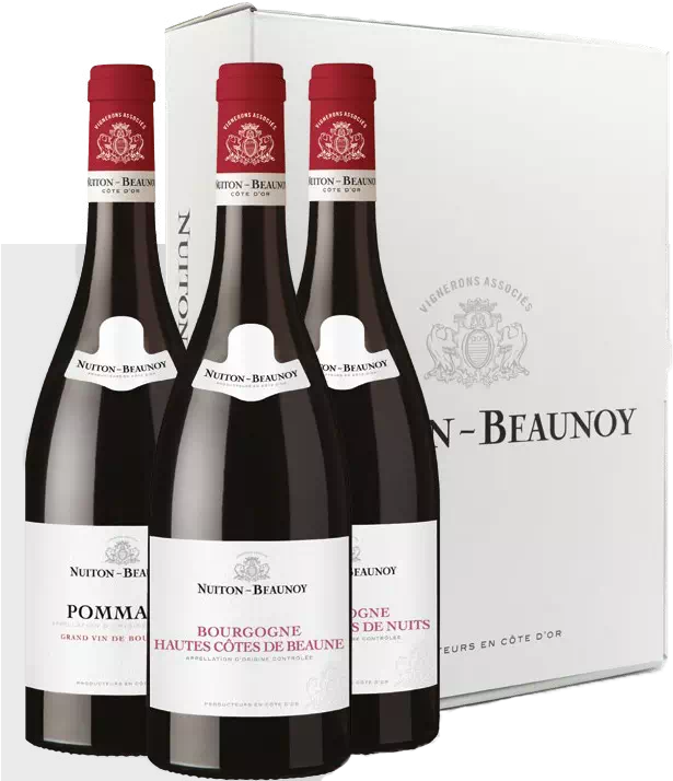 Coffret 3 bouteilles 75 cl « Grands Vins de Bourgogne » (rouges)