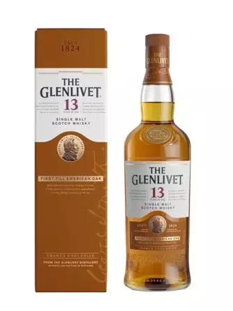 Whisky Single Malt THE GLENLIVET «FIRST FILL» 13 ans 40°