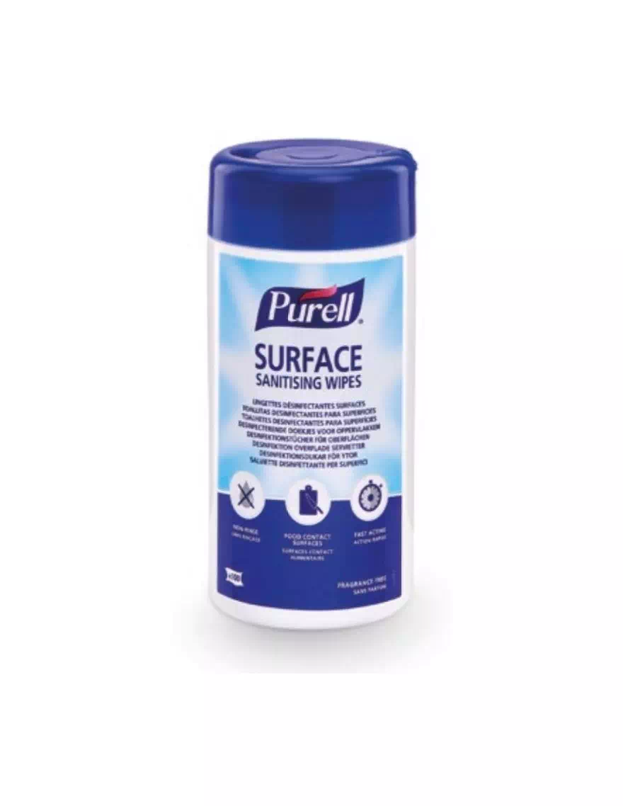 BOITE 120 LINGETTES DESINFECTANTES SURFACES