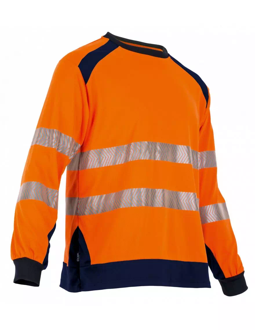 T-shirt manche longue haute visibilité