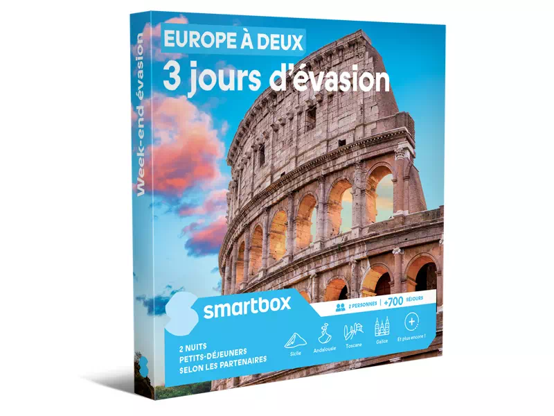 Europe à deux - 3 jours d&rsquo;évasion 