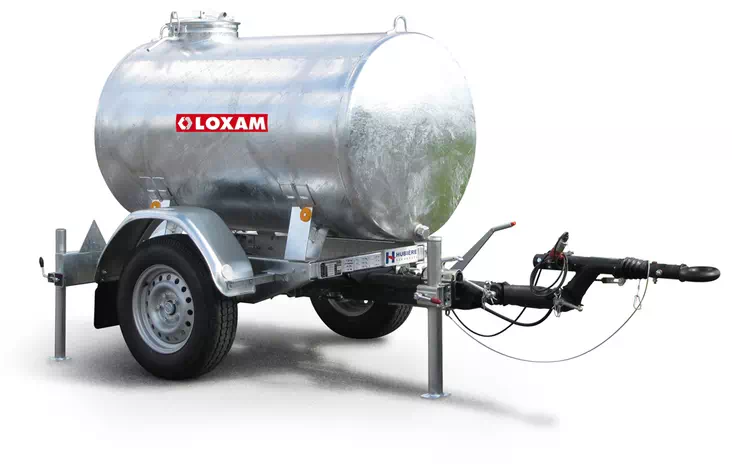 Citerne à eau sur remorque = 1 000 L