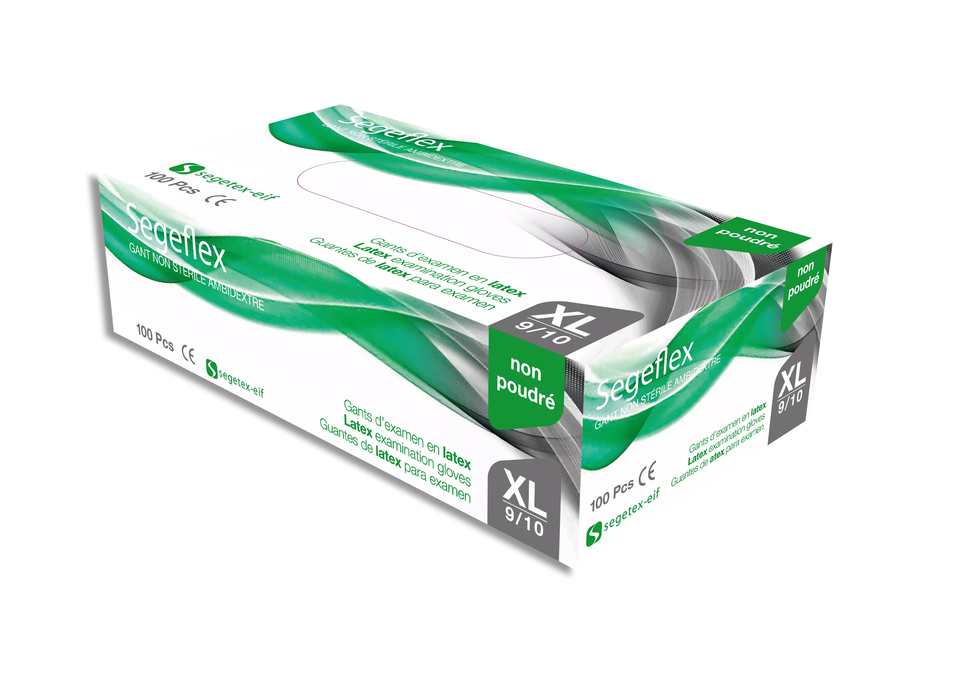 BTE 100 GANTS EXAMINEX NON POUDRE EXTRA GRAND