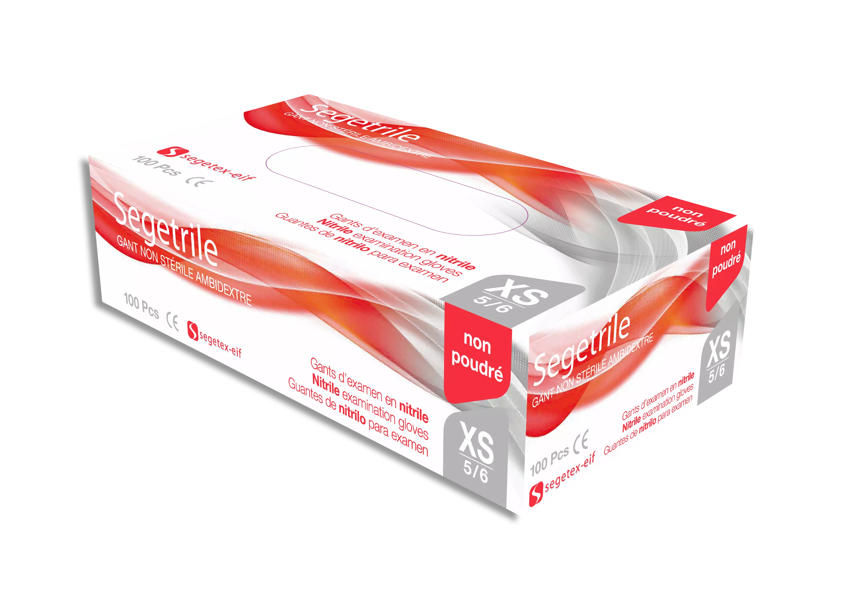 BTE 100 GANTS EXATRILE NON POUDRE EXTRA PETIT