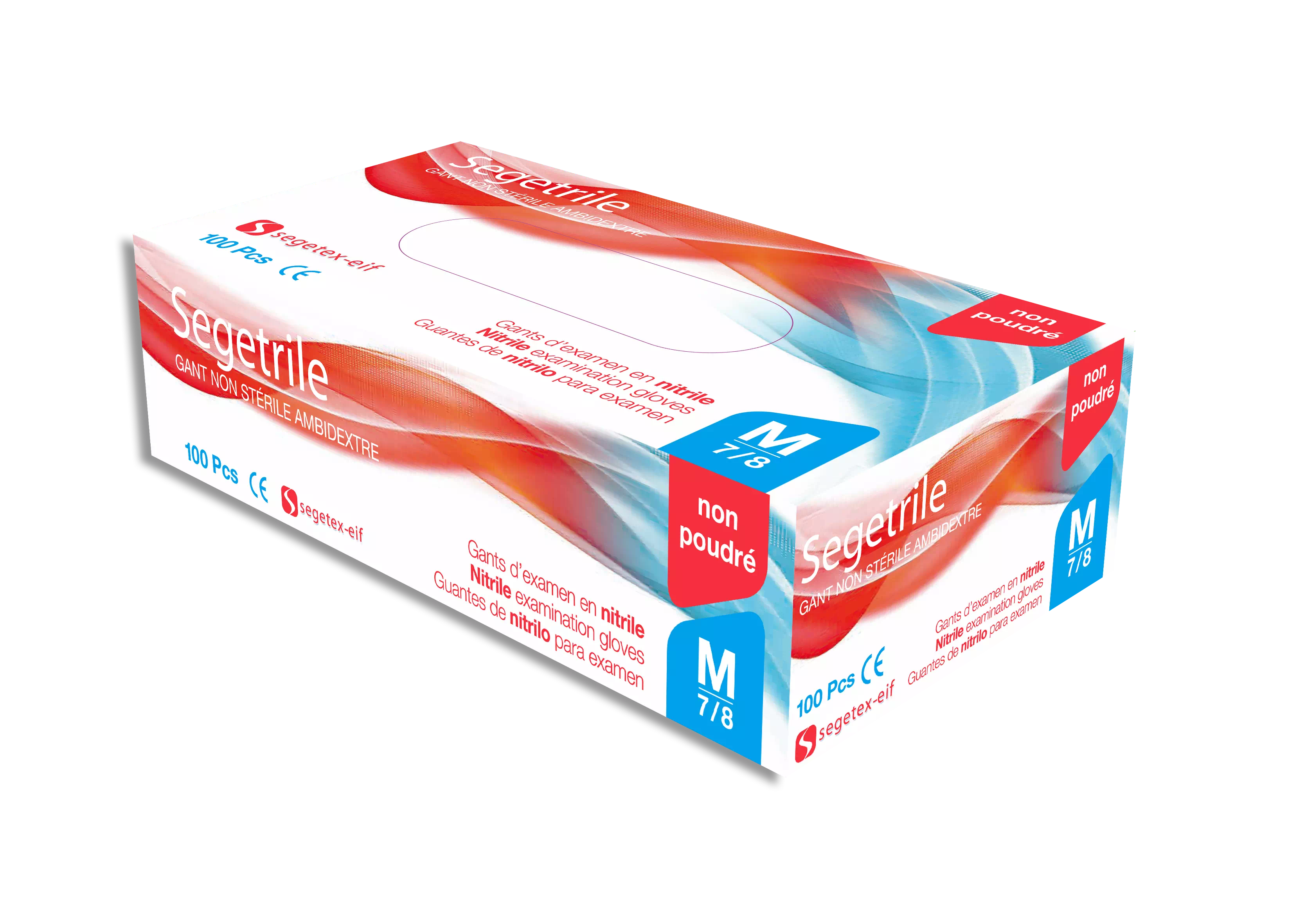 BTE 100 GANTS EXATRILE NON POUDRE MOYEN