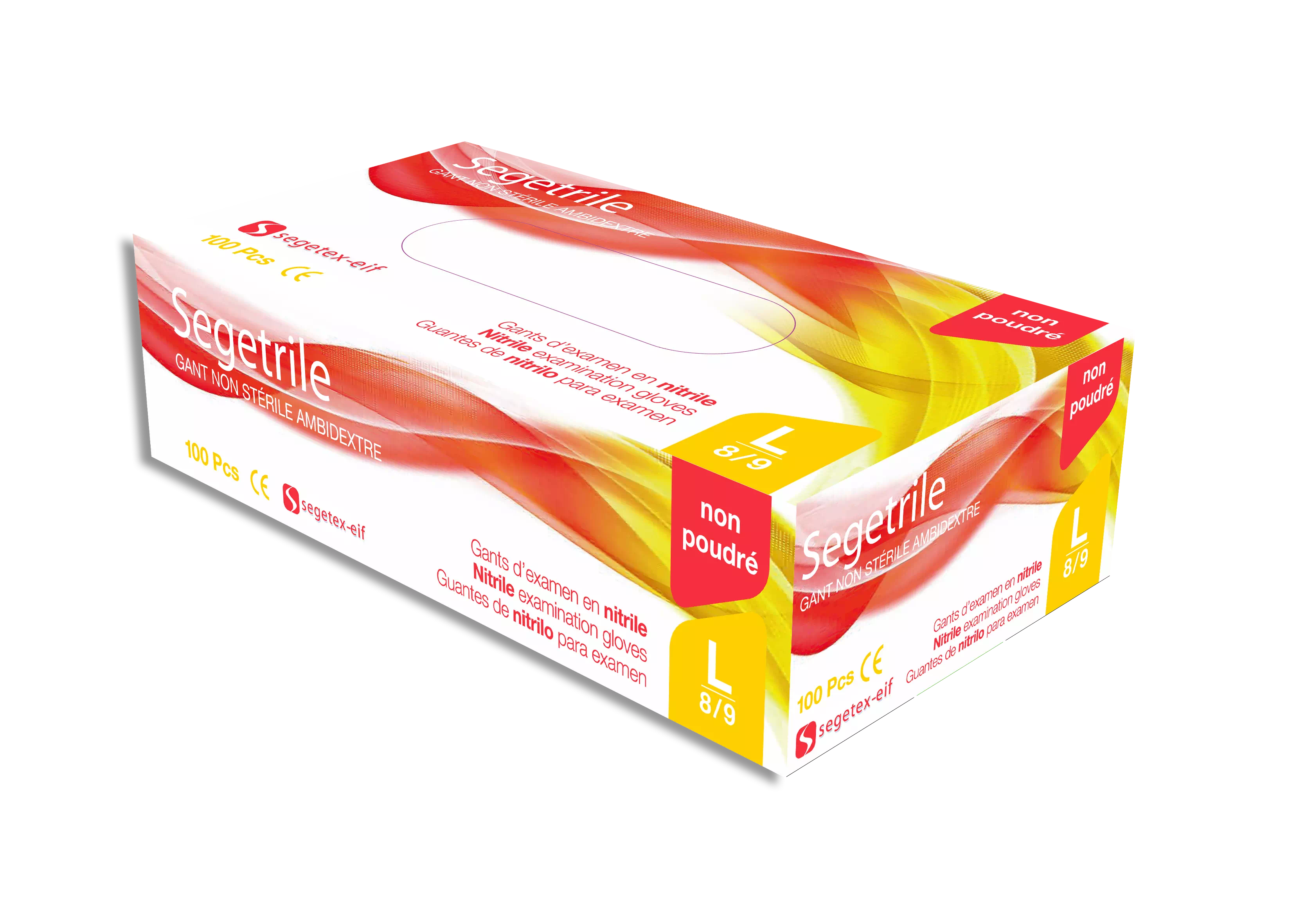 BTE 100 GANTS EXATRILE NON POUDRE GRAND