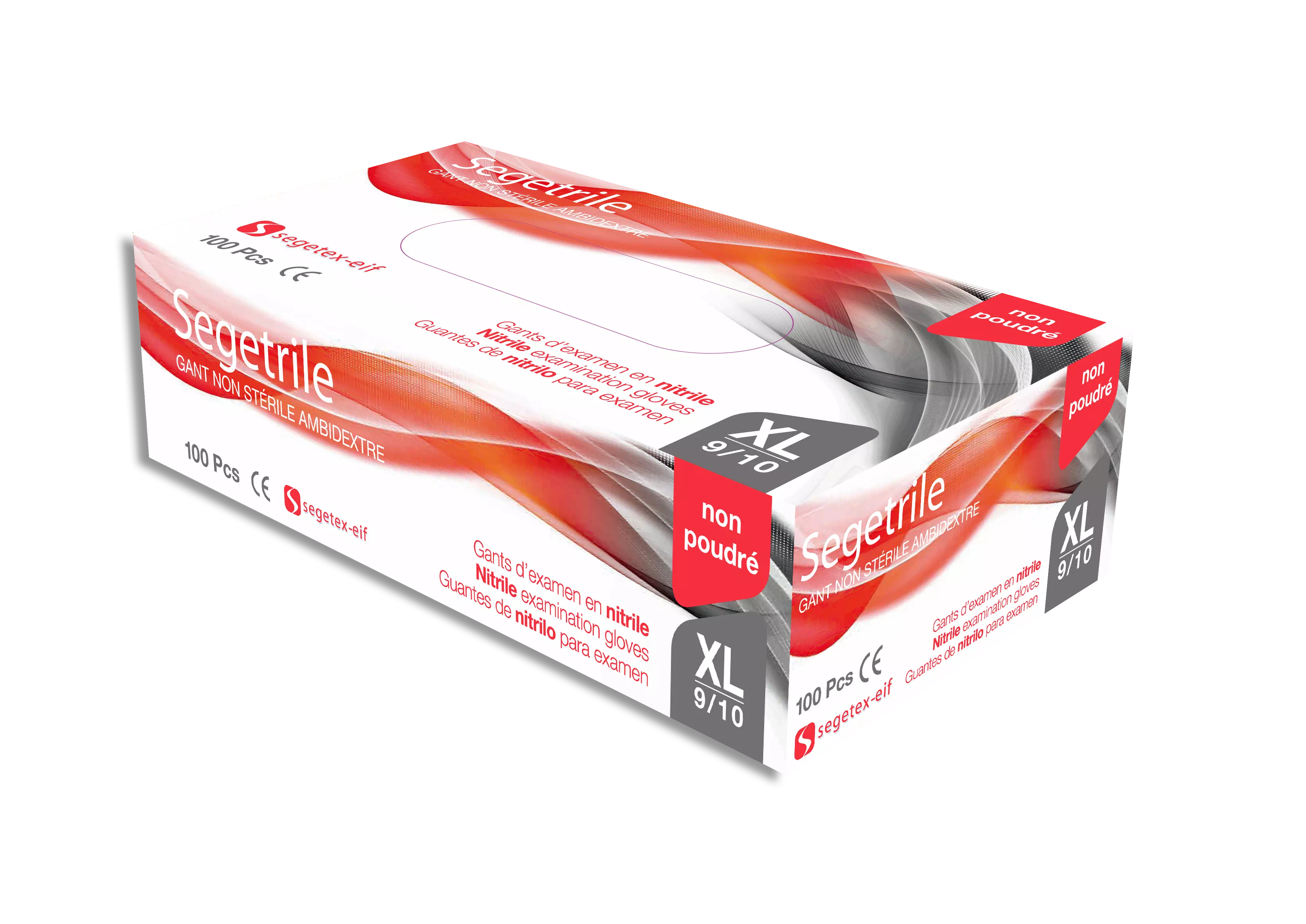 BTE 100 GANTS EXATRILE NON POUDRE EXTRA GRAND