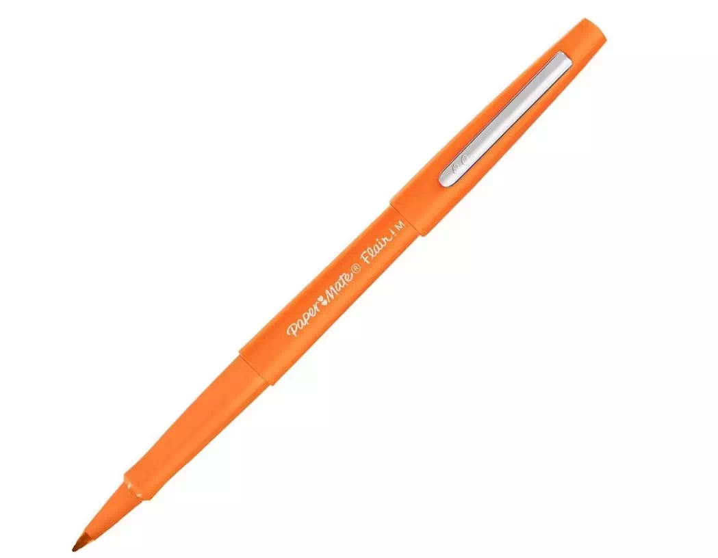 Stylo feutre Paper Mate Flair à capuchon pointe 1 mm - écriture moyenne