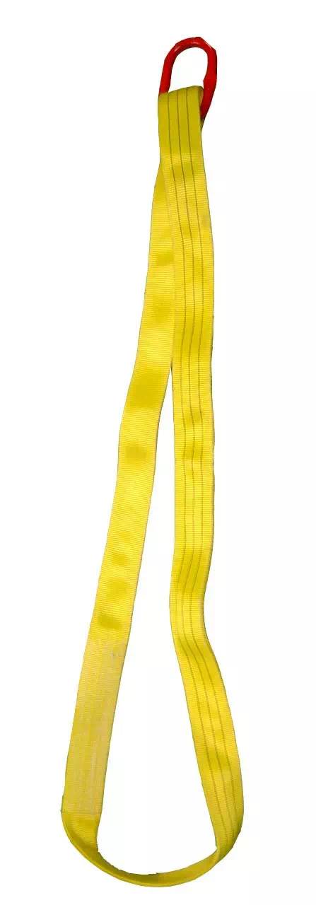 Sangles fermées 3 tonnes 4 mètres développés (2 mètres utile) reliées à 1 anneau ovale.