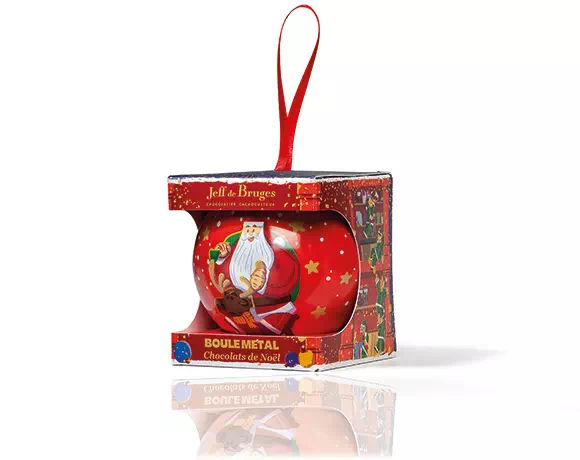 La boule de Noël en métal 64g net