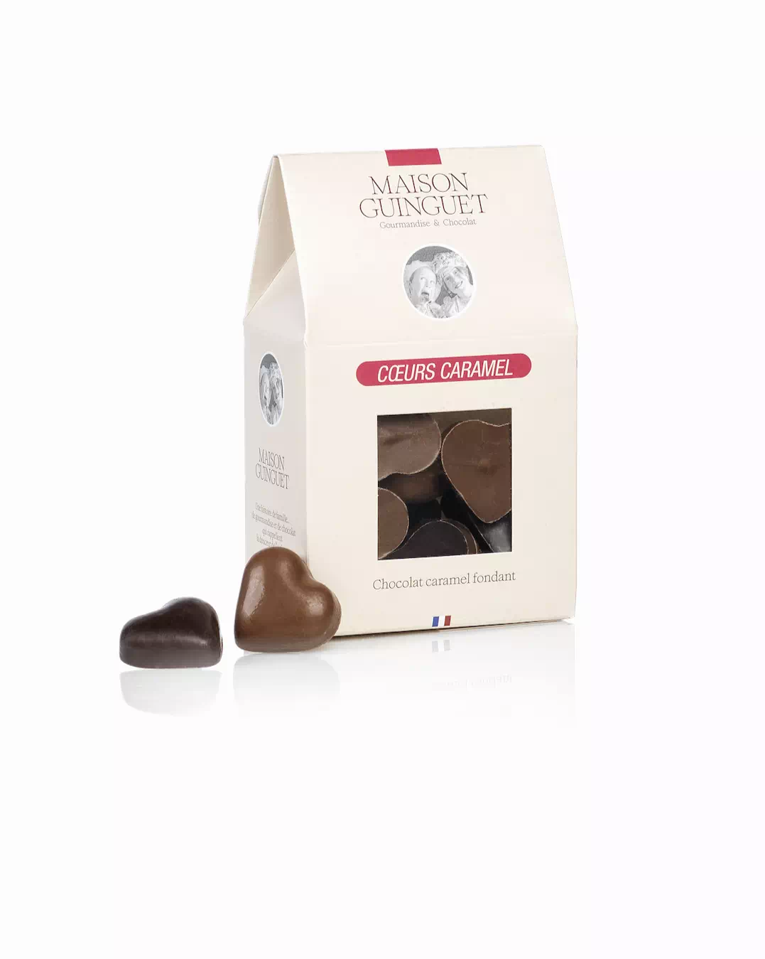 COEURS CARAMEL - Pochette 100 gr