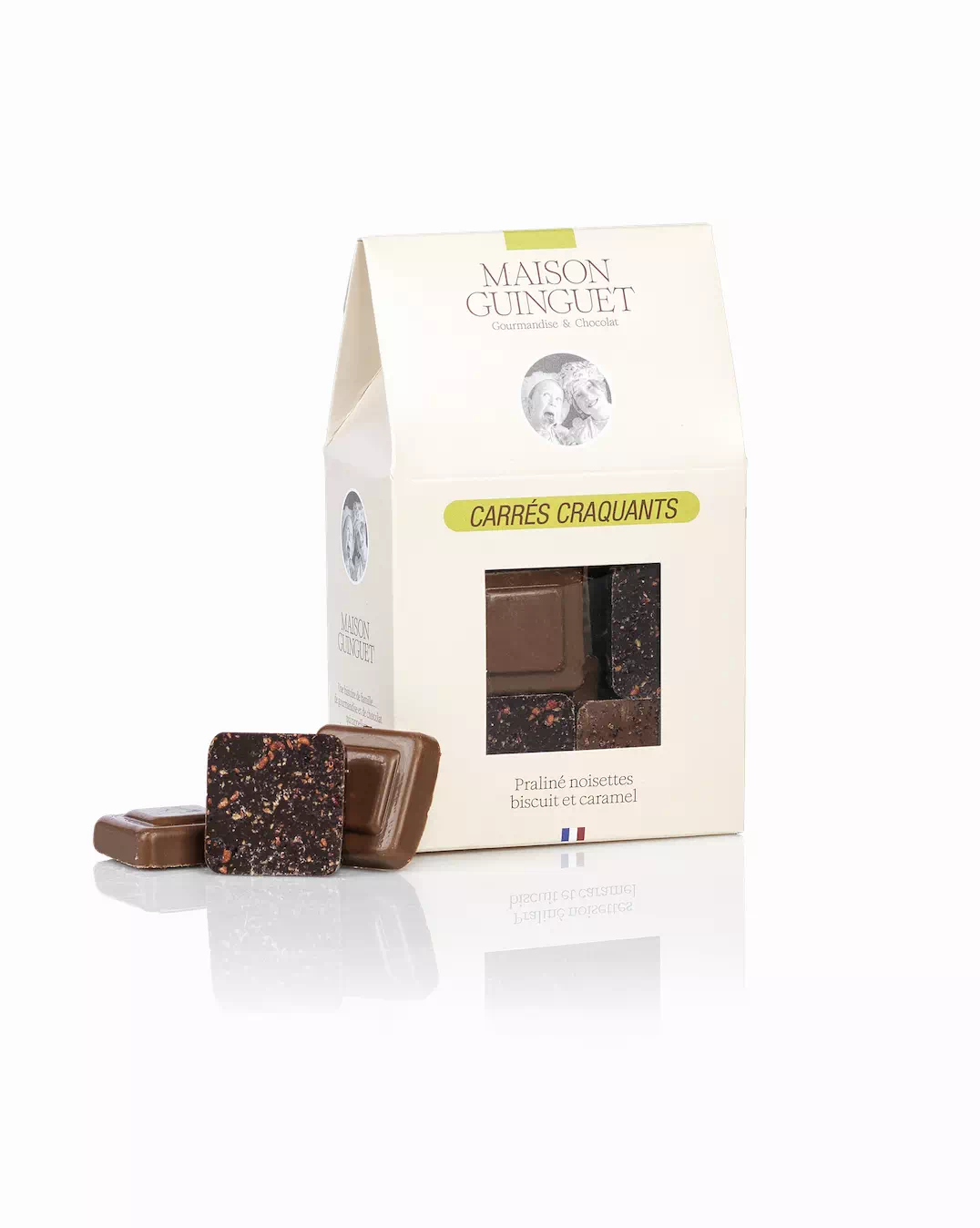 CARRES CRAQUANTS - Pochette 100 gr