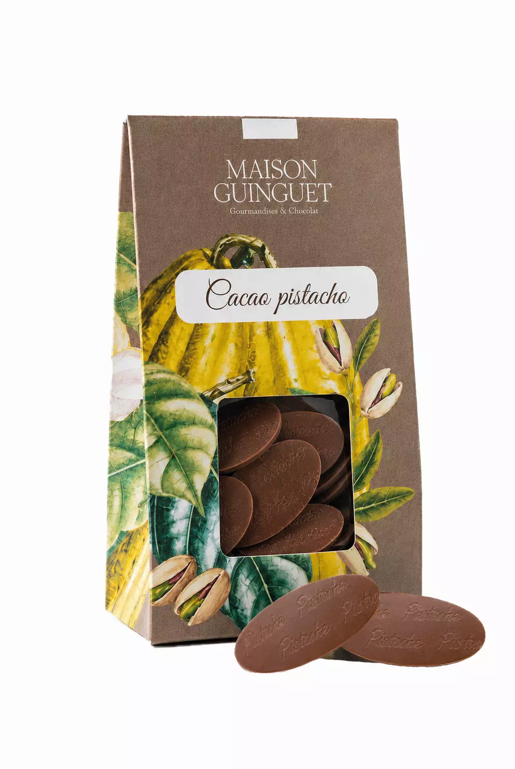 Cacao Pistacho - Pochette 95 gr