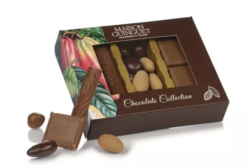 Boite Fenêtre Cacao - Boite Fenêtre 135 Gr