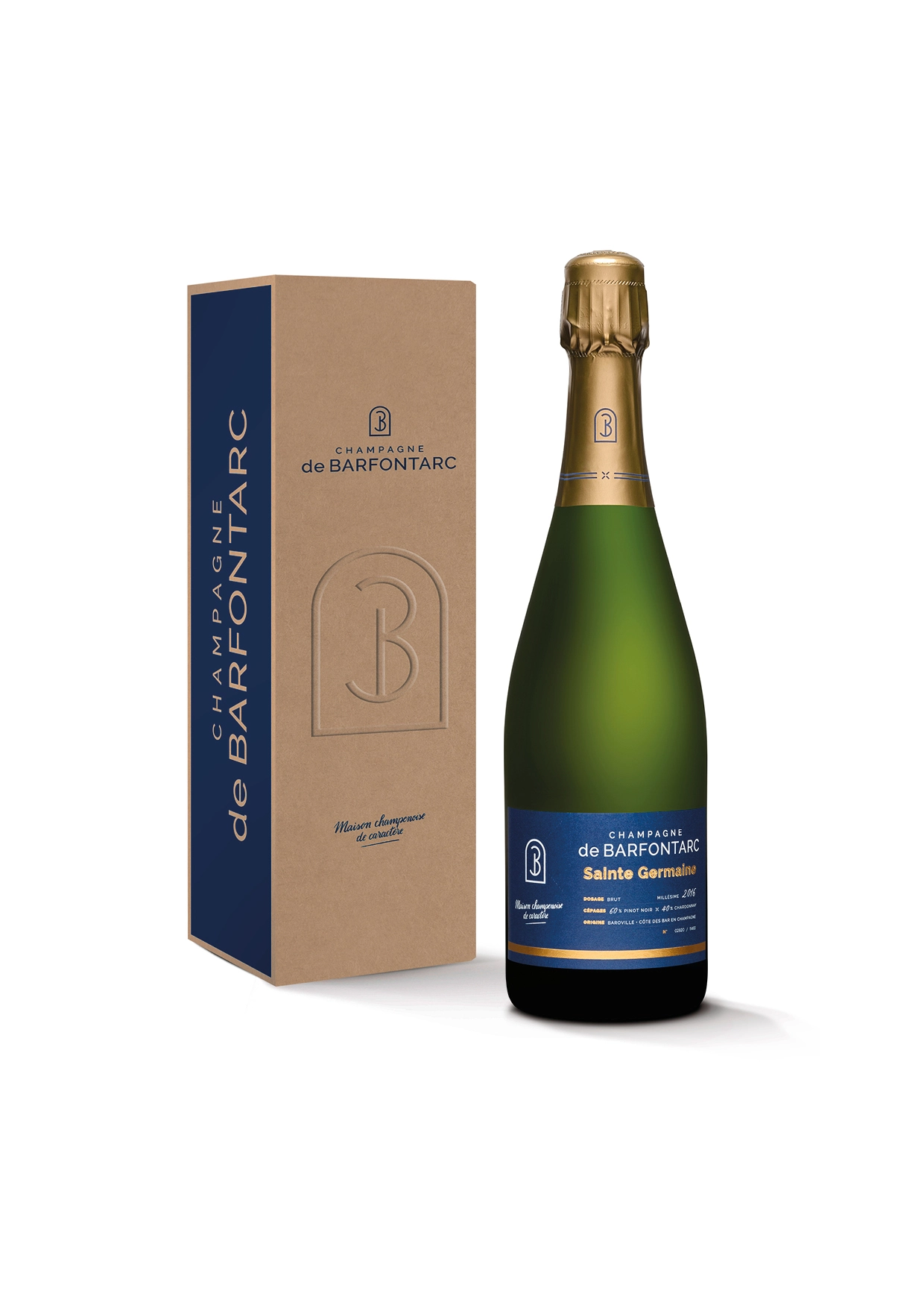 Champagne DE BARFONTARC <br> MILLESIME 2015 - Cuvée Sainte-Germaine Brut 