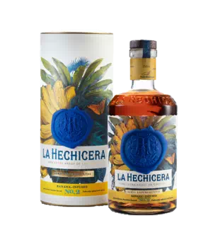 Rhum HECHICERA « BANANA » (Colombie) - 40° - 1 bouteille 70 cl en étui
