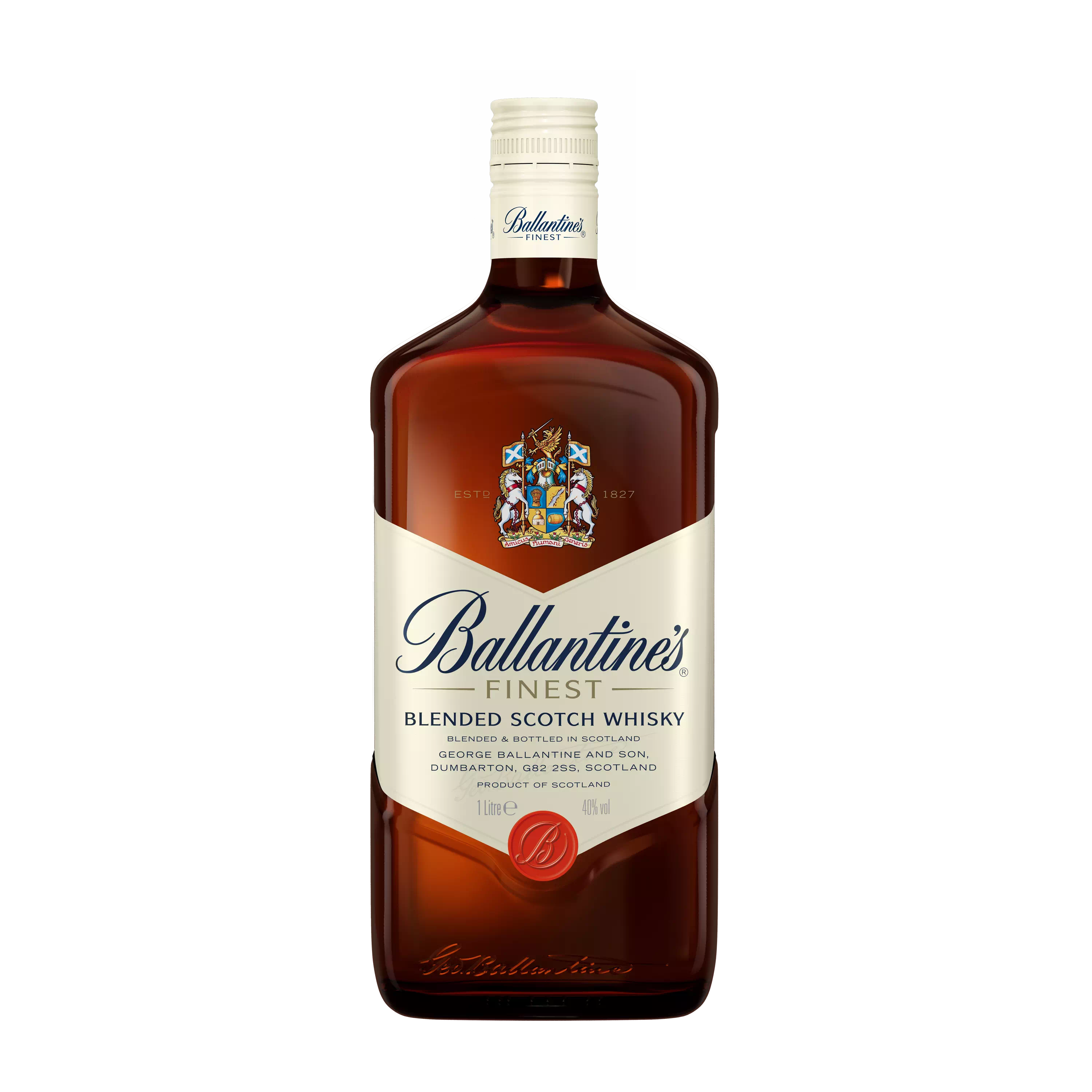 Whisky BALLANTINE’S  1 bouteille 100 cl sans étui 40°