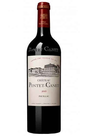 MAGNUM PAUILLAC CRU CLASSÉ Château Pontet Canet 2015/22 Caisse Bois 