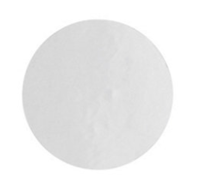 Pastille adhésive amovible transparente 35 x 35 mm