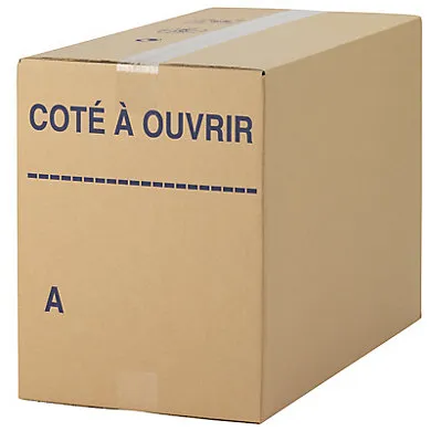 double cannelure 600 x 300 x 400 mm